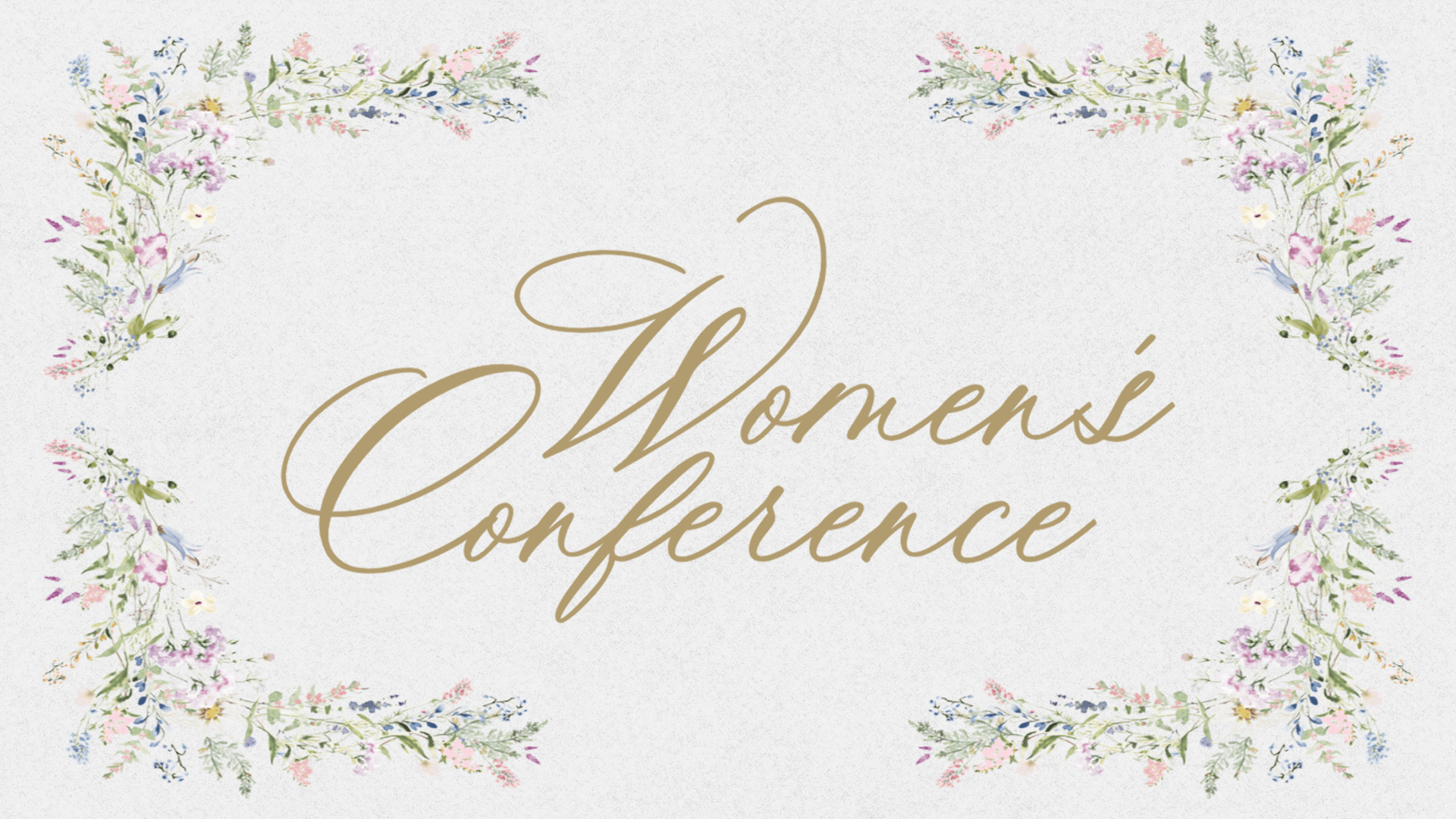 Delighting in Jesus Women's Conference